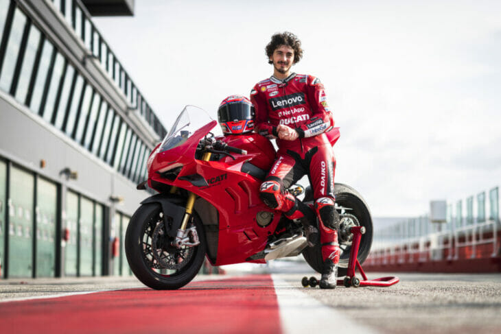 2022 Ducati Panigale V4 S First Look Pecco Bagnaia