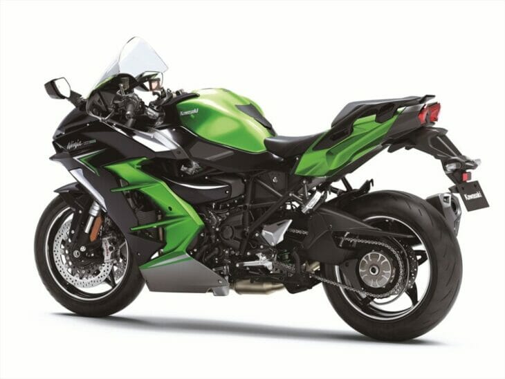 2022 Kawasaki Ninja H2 SX SE First Look rear