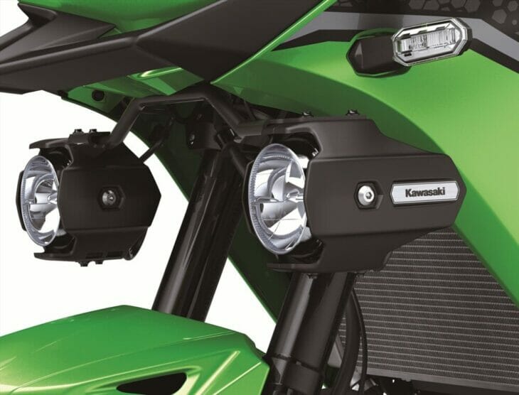 2022 Kawasaki Versys 650 First Look lights