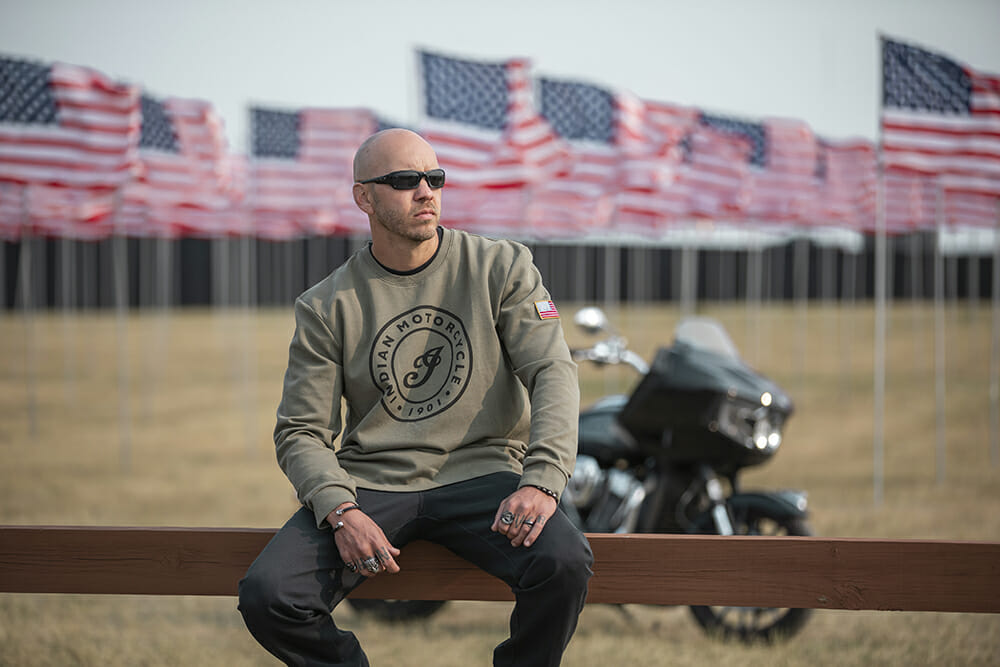 Indian Motorcycle Military-Themed Clothing Collection