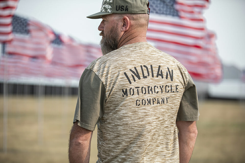 Indian Motorcycle Military-Themed Clothing Collection