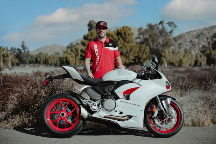 Josh Herrin and Ducati Panigale V2