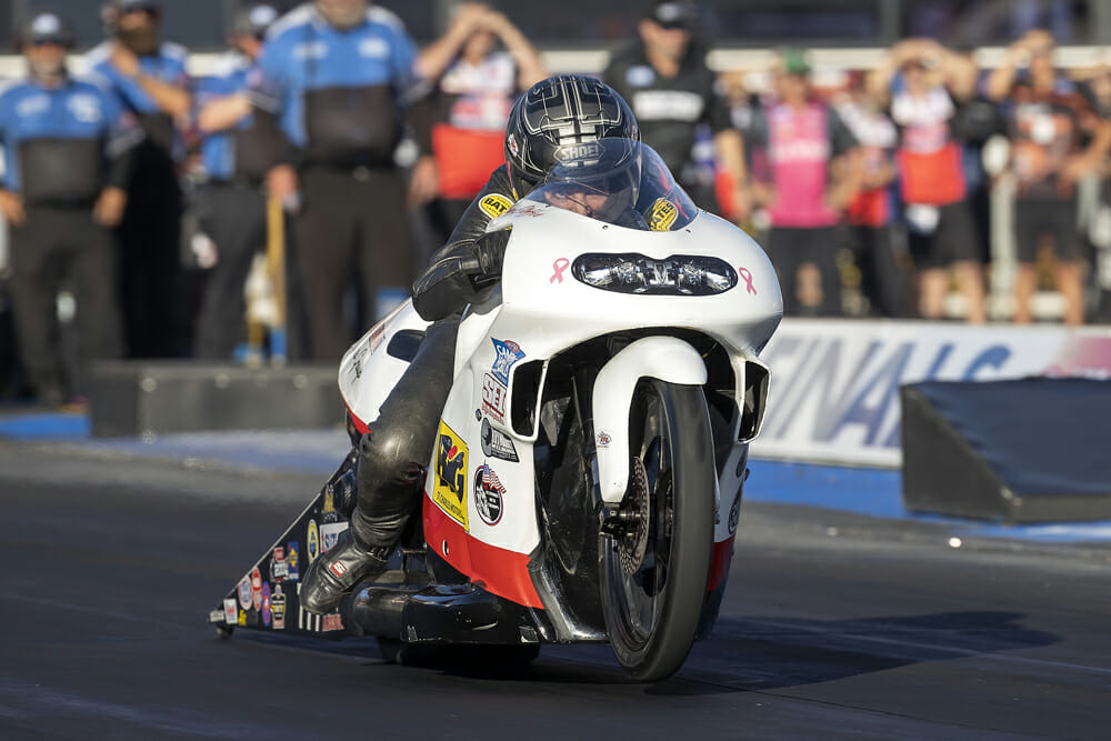 3: Karen Stoffer at 2021 NHRA Pomona Finals