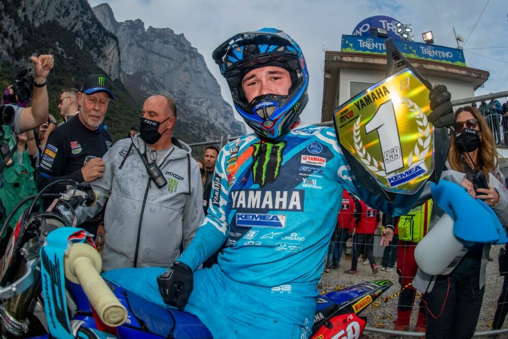 Maxime Renaux at 2021 FIM MXGP of Trentino