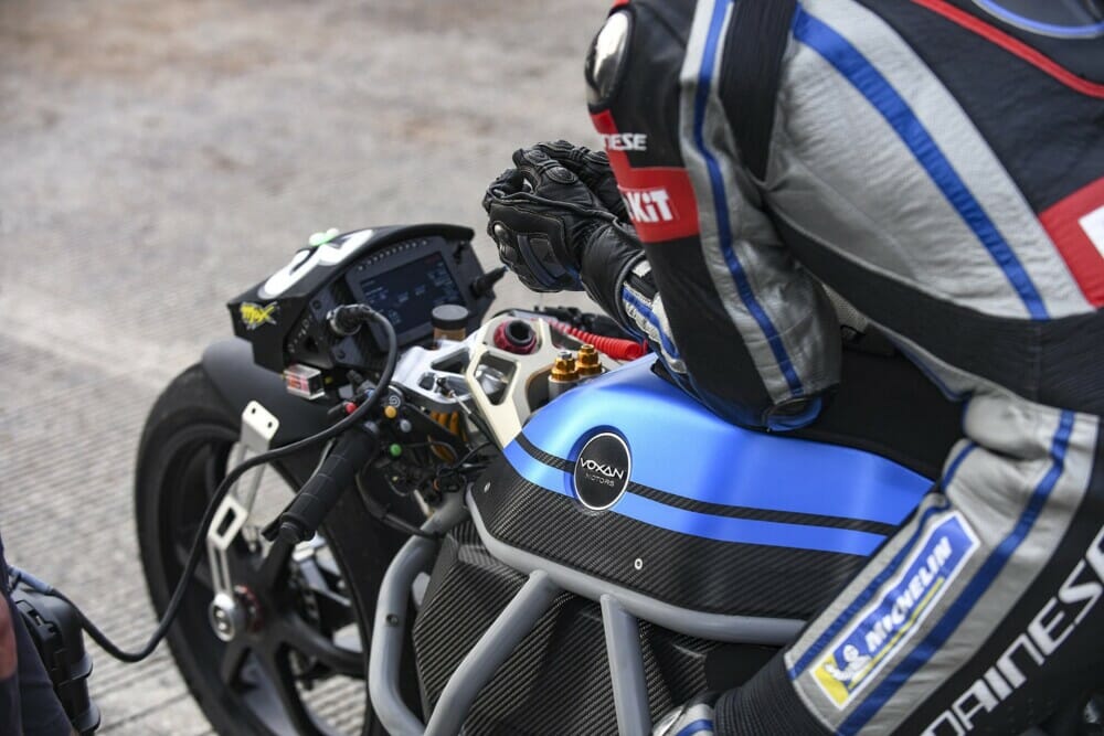 This 283 mph electric motorcycle just broke a bunch of land speed records,  including its own