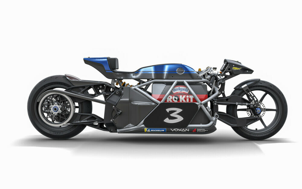 Voxan Wattman electric land-speed motorcycle