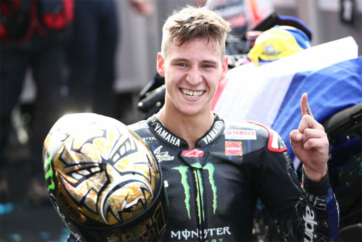 2021 MotoGP World Champion Fabio Quartararo Interview