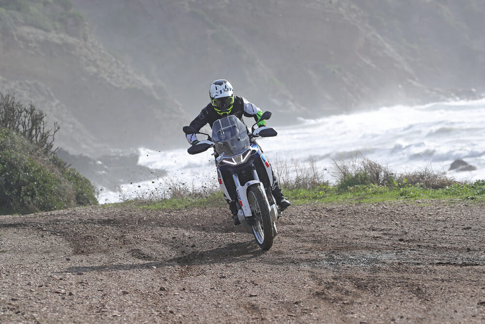 2022 Aprilia Tuareg 660 in Sardinia