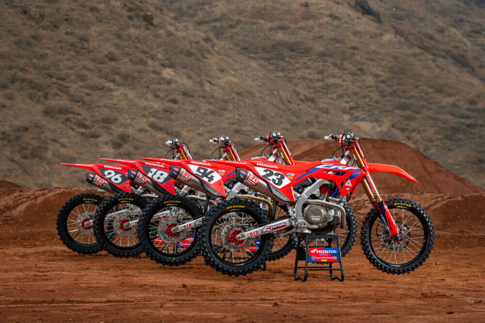 Team Honda HRC Announces 2022 SX/MX Lineup - Cycle News