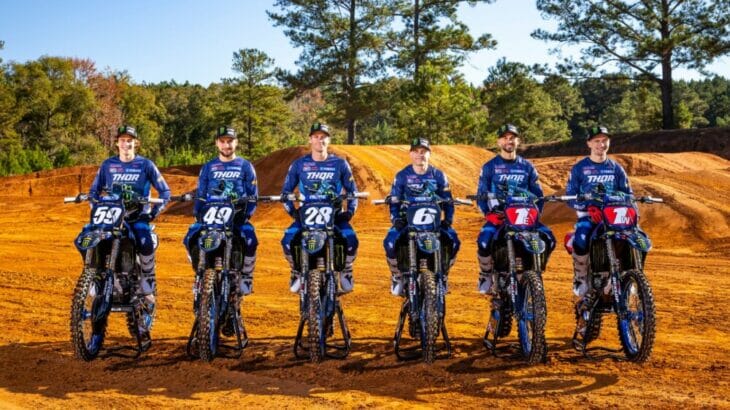 Monster Energy Star Yamaha Racing 250 SX MX Team