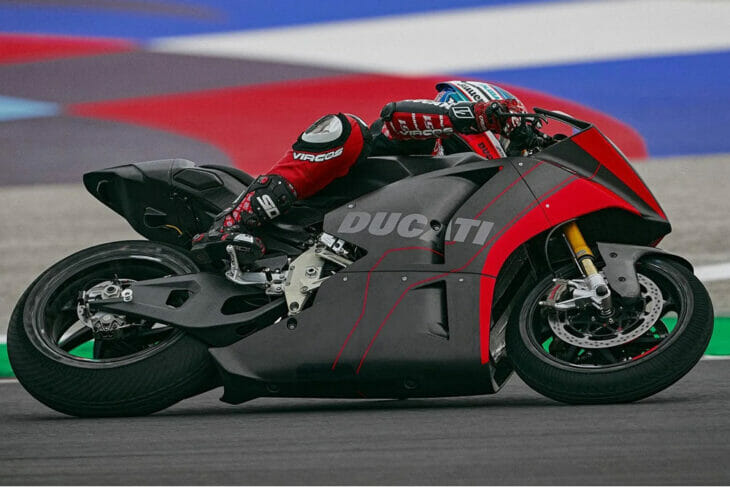 Ducati V21L electric motorcycle prototype