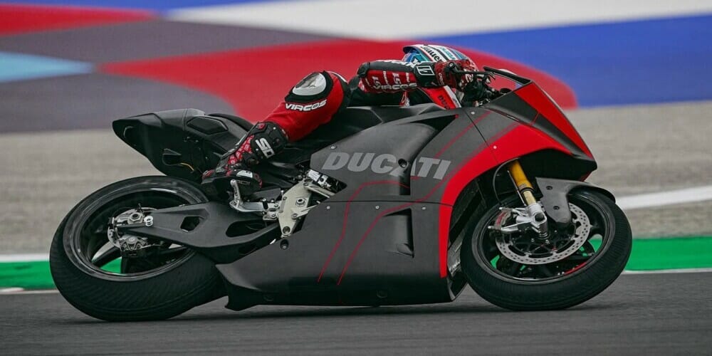 Ducati V21L electric motorcycle prototype
