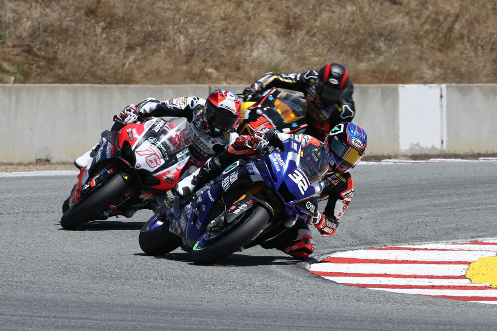 Jake Gagne at Laguna Seca in 2021