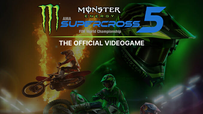 Monster Energy Supercross 5: O Videogame Oficial PS4