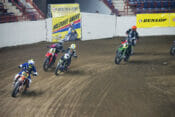 Pflanders Reese Jose and Seger at Flat Track Futures Fall Classic