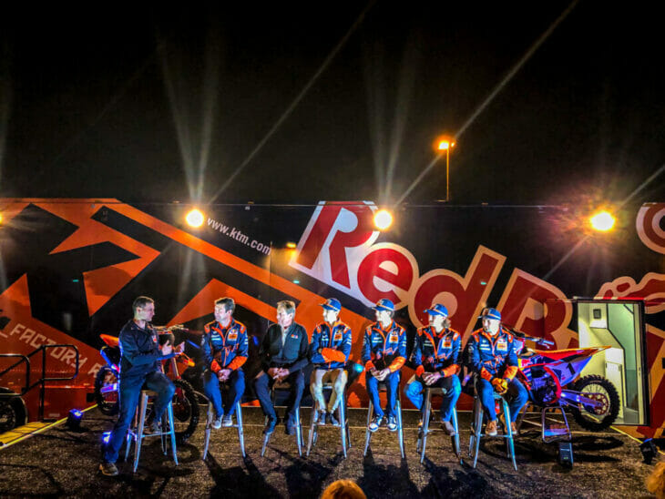 Red Bull KTM Rockstar Husqvarna Factory SX MX Teams