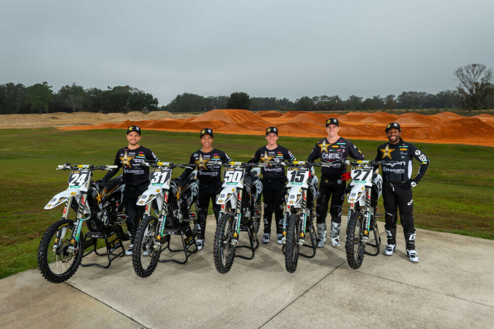 Rockstar Energy Husqvarna Factory Racing Team 2022