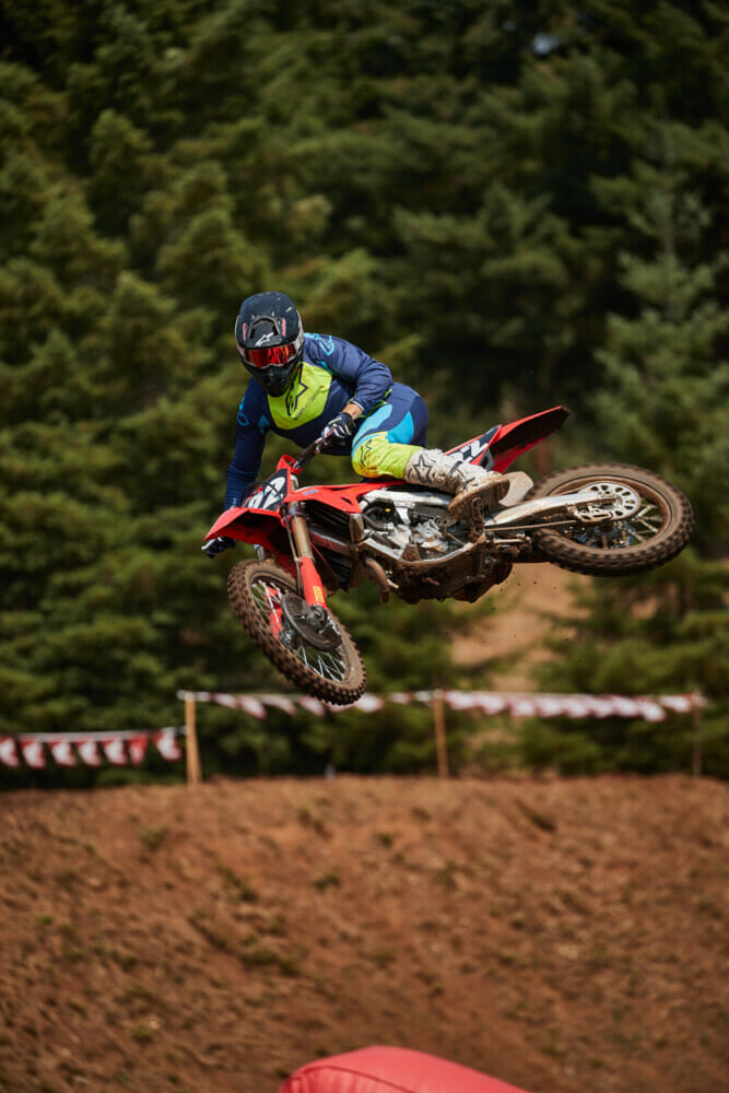 Ryan Nitzen on the 2022 Honda CRF250R