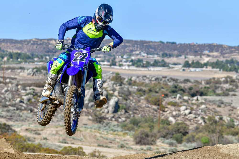 Ryan Nitzen on the 2022 Yamaha YZ250