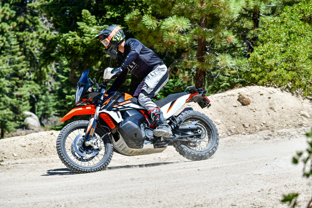 Sean Finley on the 2021 KTM 890 Adventure R