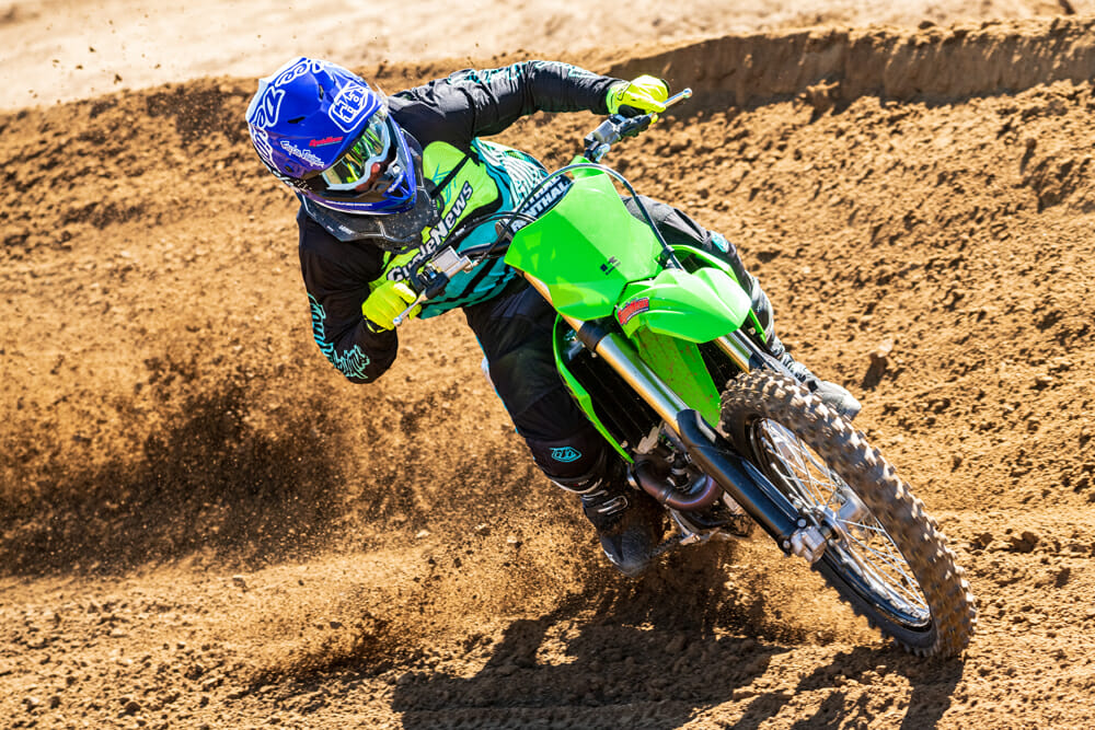 Sean Finley on the 2021 Kawasaki KX450