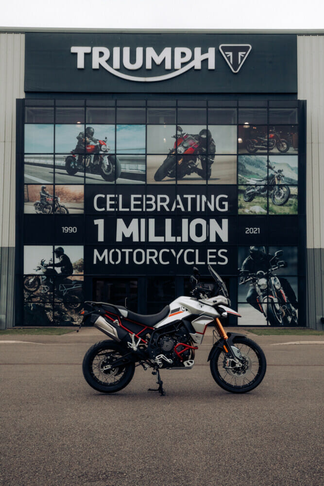 Triumph Unveils Landmark One-Millionth Bike