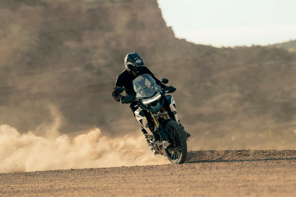 2022 Triumph Tiger 1200 Rally Pro.