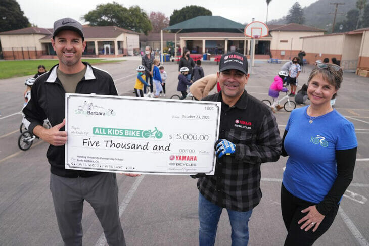 Yamaha Bicycles and All Kids Bike Program