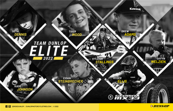 2022 Marks the 16th Year of Team Dunlop Elite