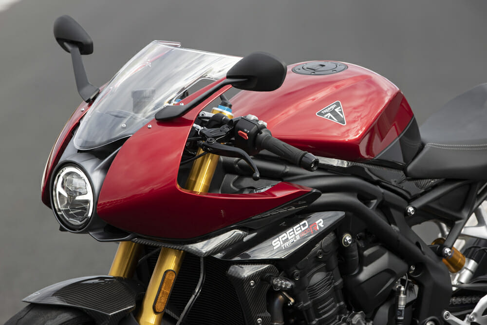 2022 Triumph Speed Triple RR front