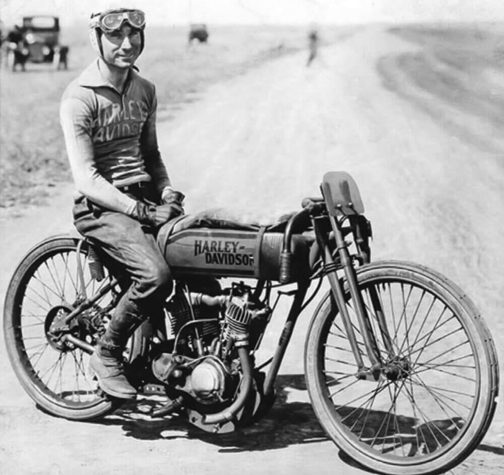 Fred Ludlow, board track and dirt tracker