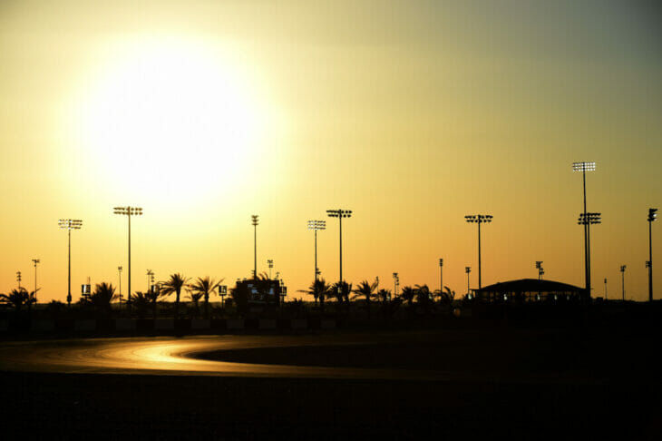 Sunset, Qatar MotoGP race 2019