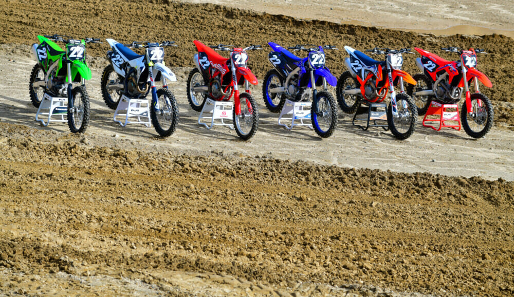 2022 250cc Four-Stroke Motocross Shootout - Cycle News