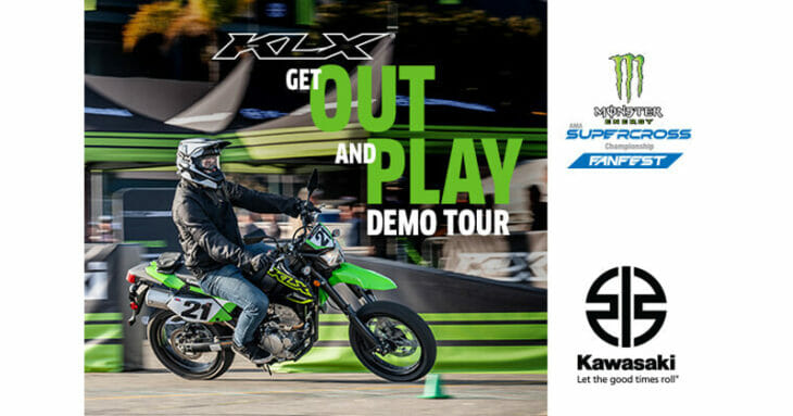 KLX® Get Out and Play Demo Tour Coming to a Stadium Near You