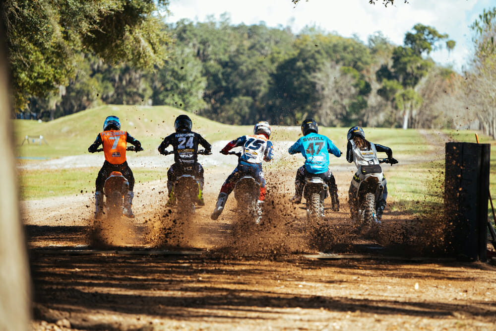 Racers at the Baker’s Factory