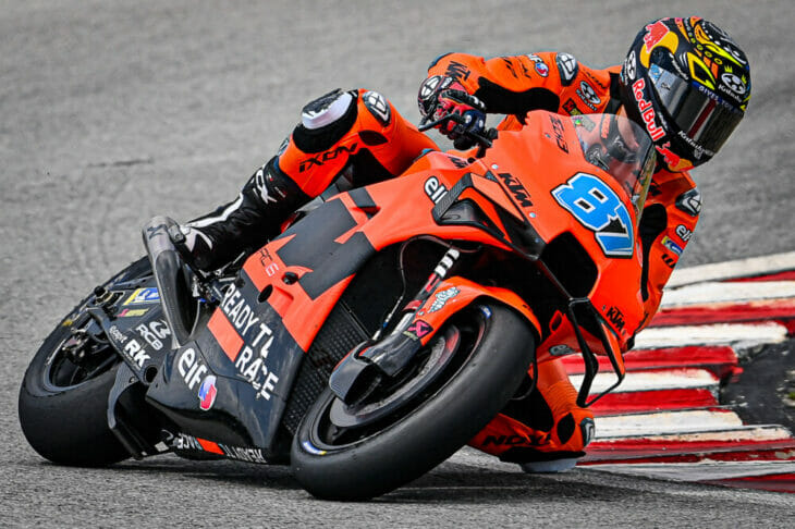 Remy Gardner at 2022 MotoGP Sepang test