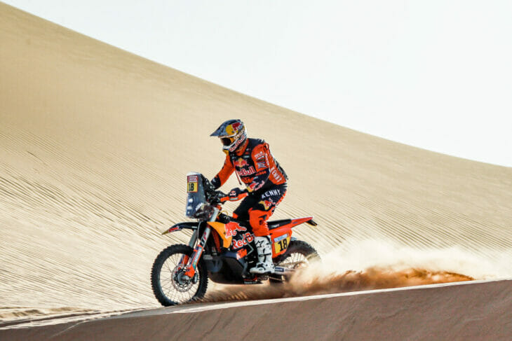 2022 Dakar Rally Motorcycle Results Price wins Stage 10