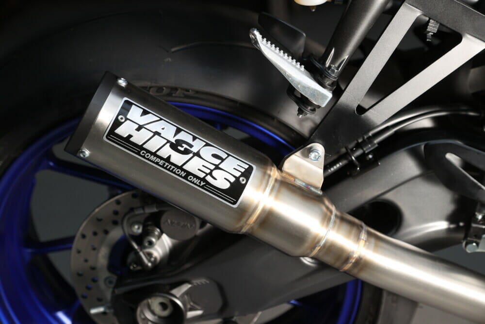 Vance & Hines Introduces Road Racing Exhaust for Yamaha R7 Cycle News
