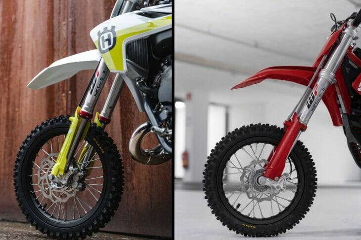 WP Suspension Xact Pro 7500 Cartridges for 50-65cc MX Bikes