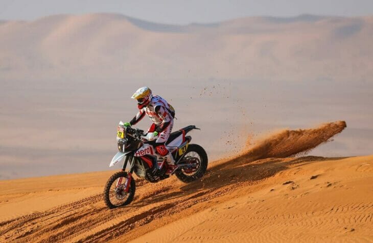 2022 Dakar Rally Motorcycle Results stage 3