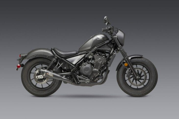 Yoshimura Cerakote R-34 Exhaust for 2017-21 Honda Rebel 500