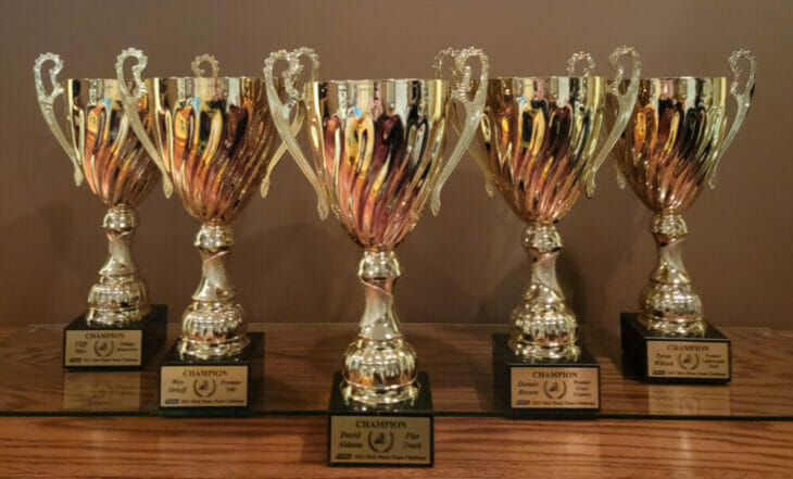 2021 DMTC trophies