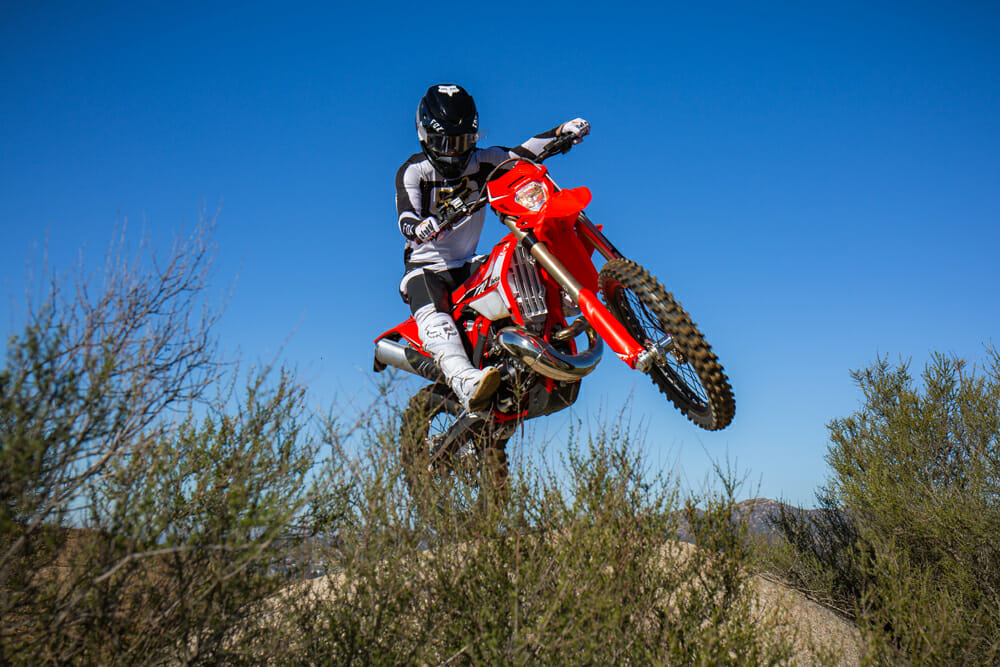 2022 Beta 300 RR jumping