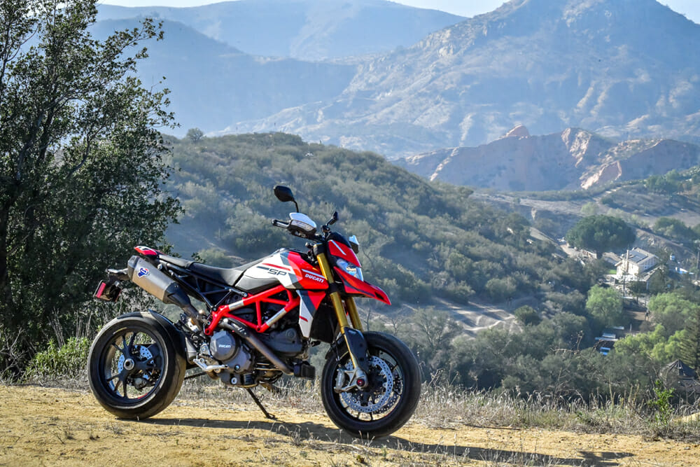 2022 Ducati Hypermotard 950 SP right side