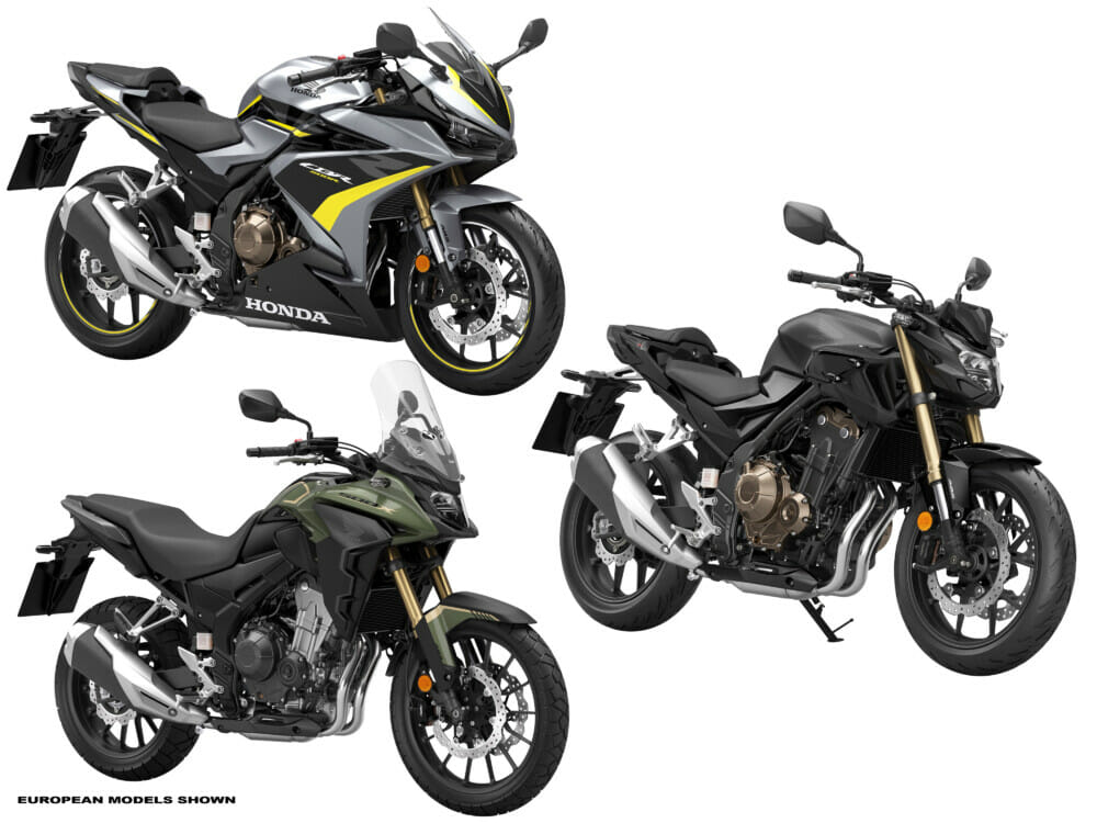 Trio of Honda Half Liter Motorcycles Confirmed for 2022 Cycle News