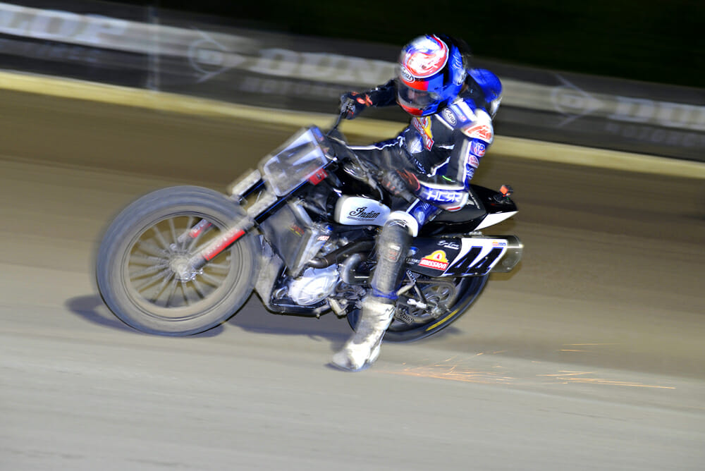 Brandon Robinson on Indian Flat Tracker