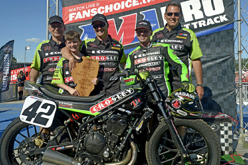 Flat Track racer Bryan Smith 2016