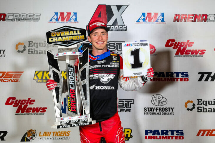 Kyle Peters at Denver Arenacross