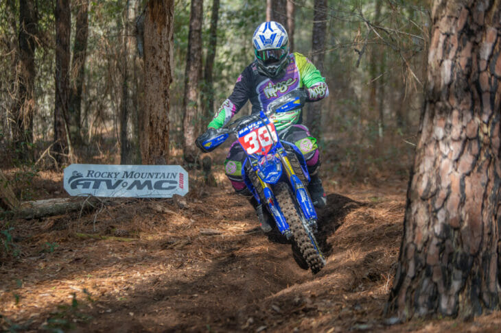 Steward Baylor at 2022 Sumter National Enduro