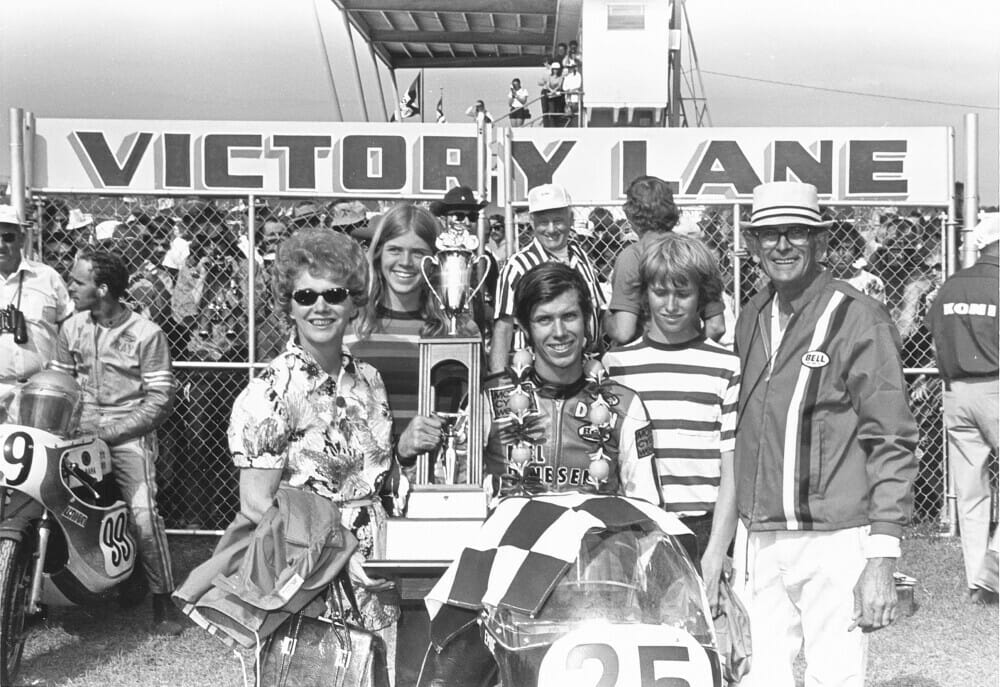 Don Emde Daytona 200 Victory
